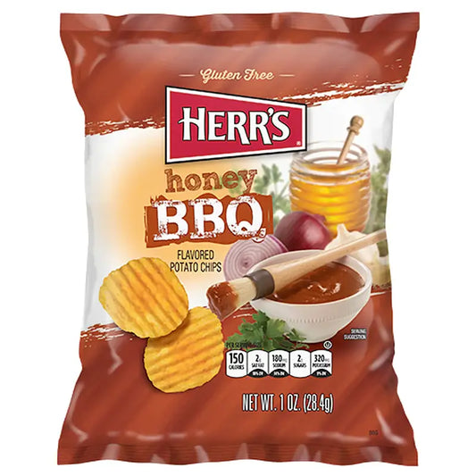 Herr's Honey BBQ Chips 28gr.