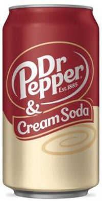 Dr. Pepper & Cream Soda USA (355 ml)