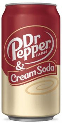 Dr. Pepper & Cream Soda USA (355 ml)